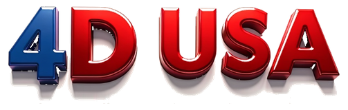4d usa logo